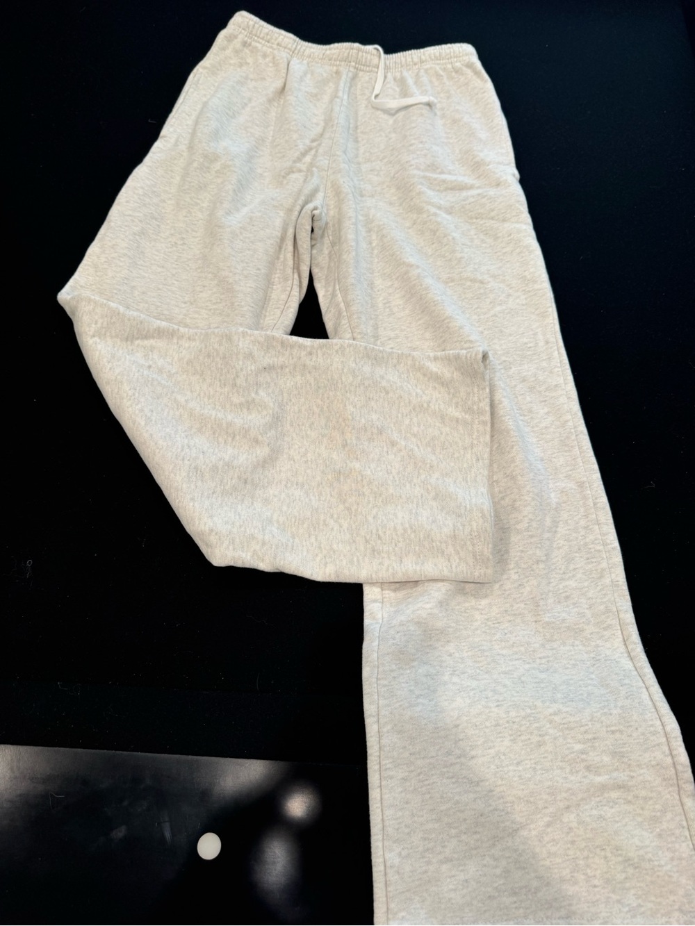 Brandy Melville Light Gray Track Pants